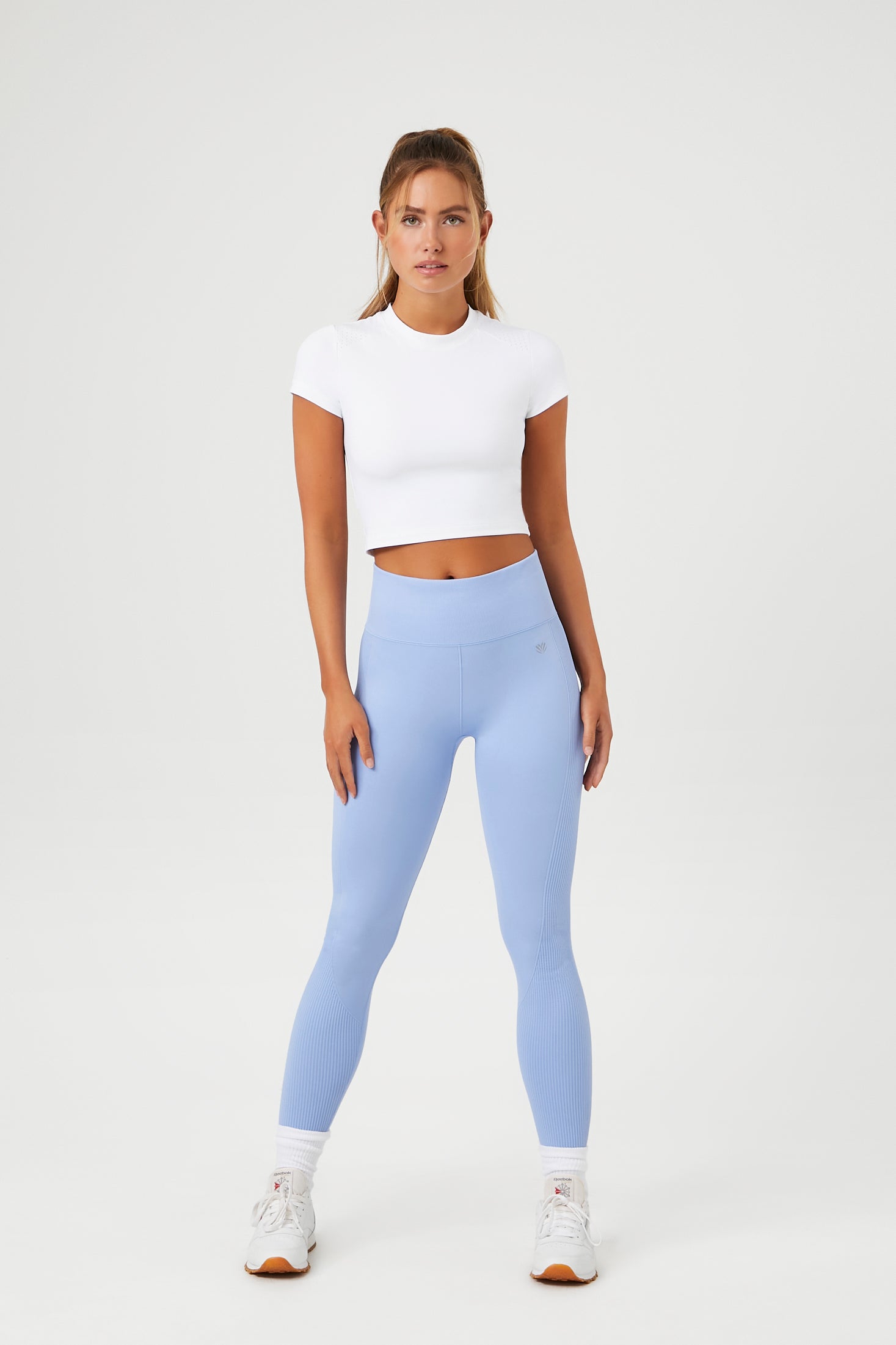 Active Perforated Crop Top