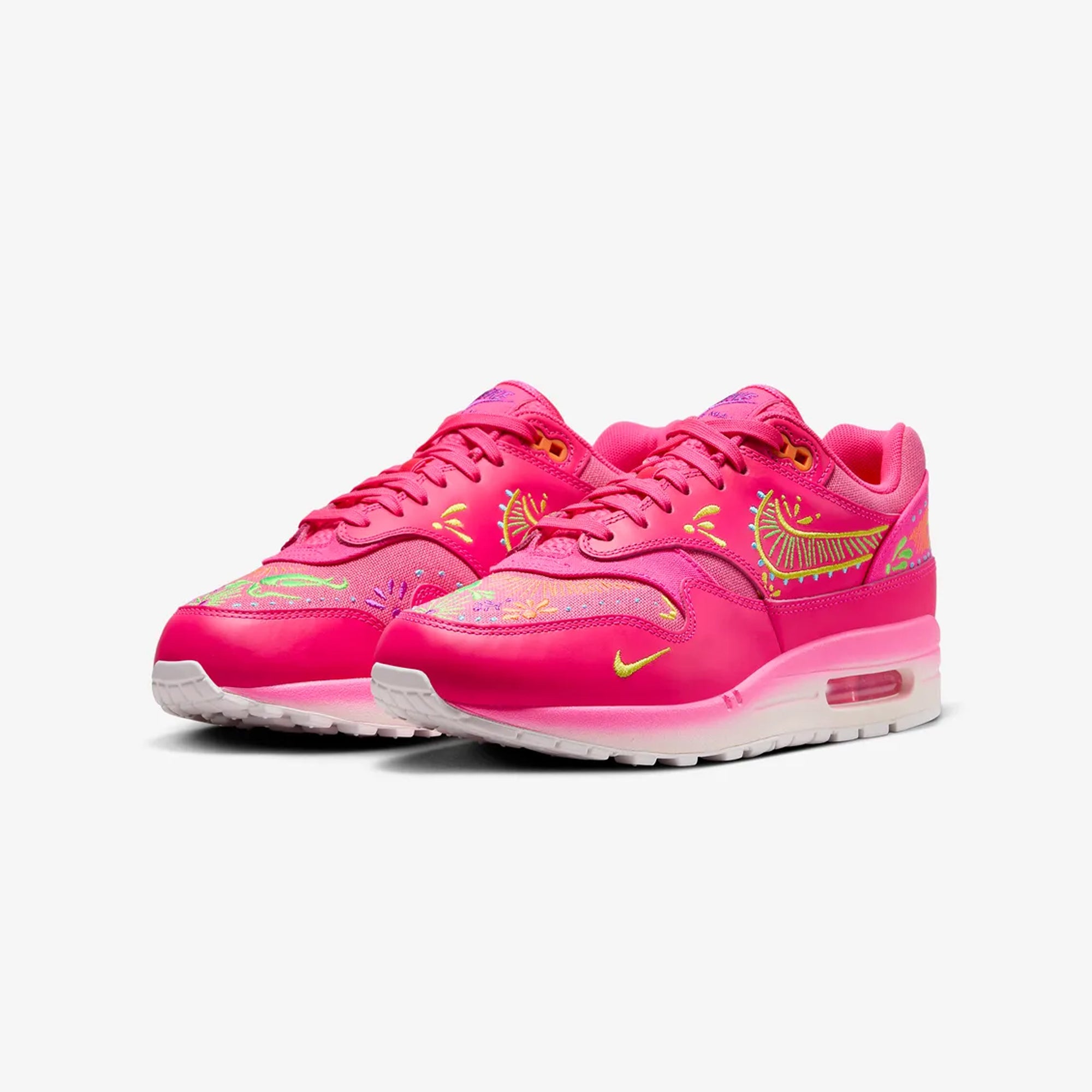 AIR MAX 1 PREMIUM 'HYPER PINK/SAIL-OPTI YELLOW-GREEN STRIKE'