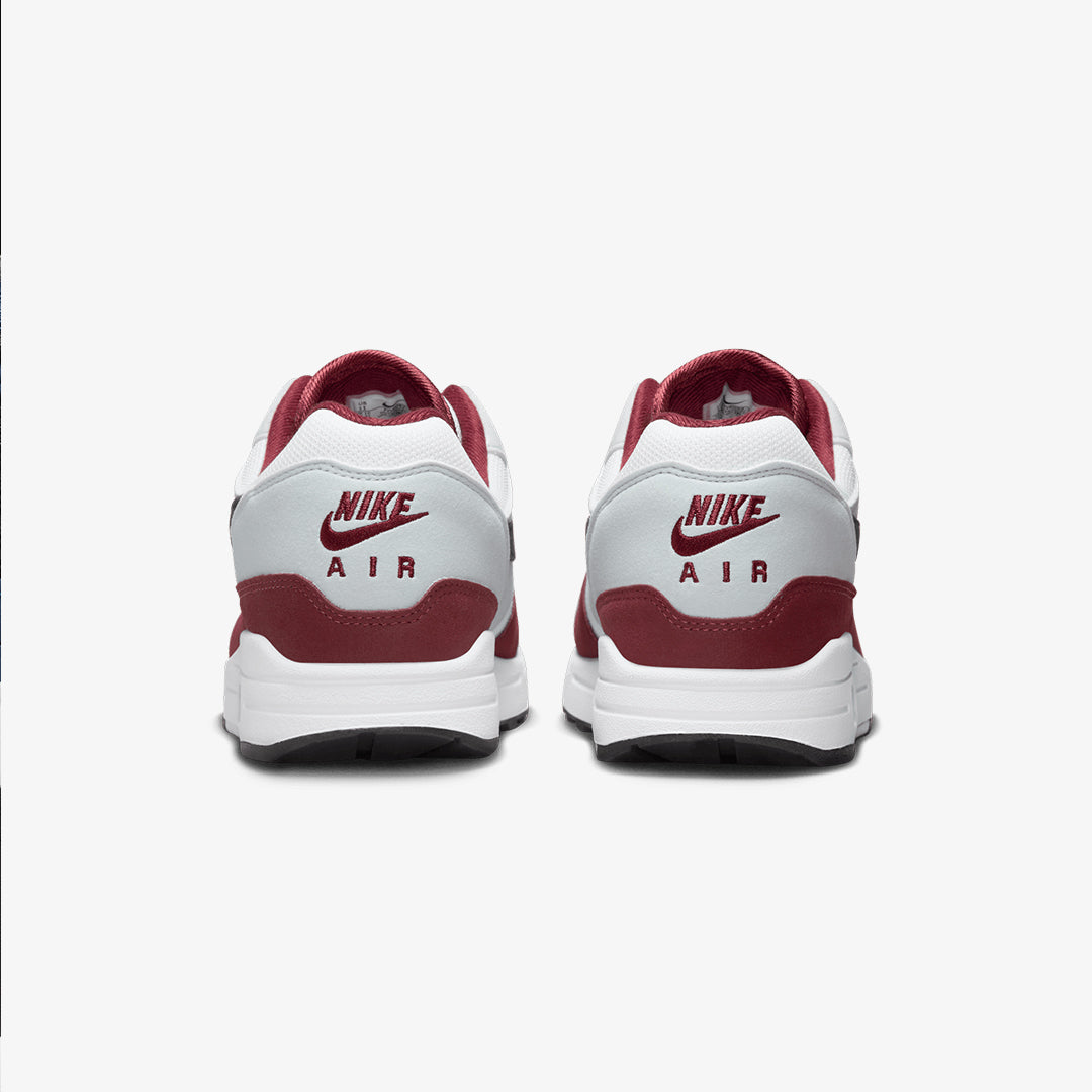 AIR MAX 1 'WHITE/BLACK-DARK TEAM RED-PURE PLATINUM'