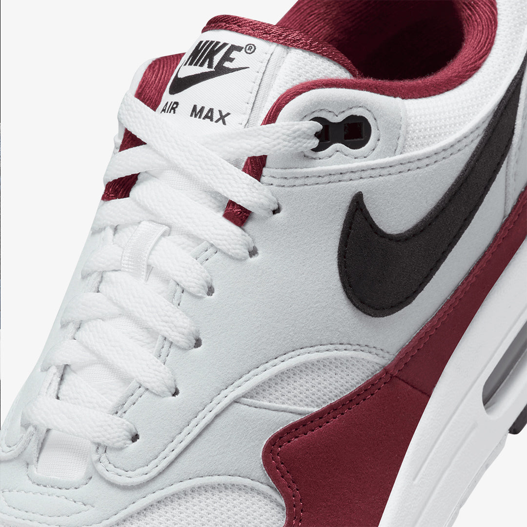 AIR MAX 1 'WHITE/BLACK-DARK TEAM RED-PURE PLATINUM'