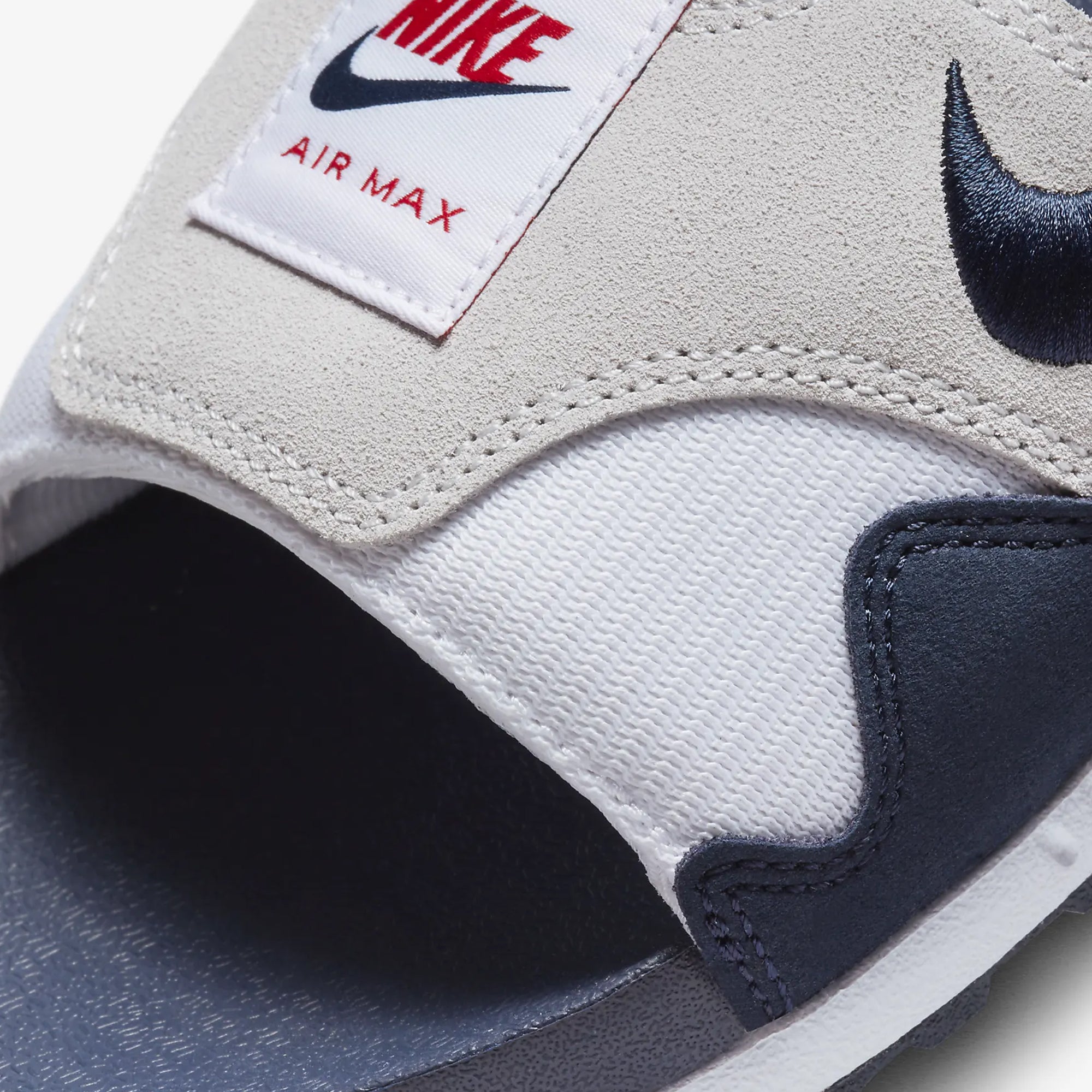 AIR MAX 1 'WHITE/OBSIDIAN-LT NEUTRAL GREY/UNIVERSITY'