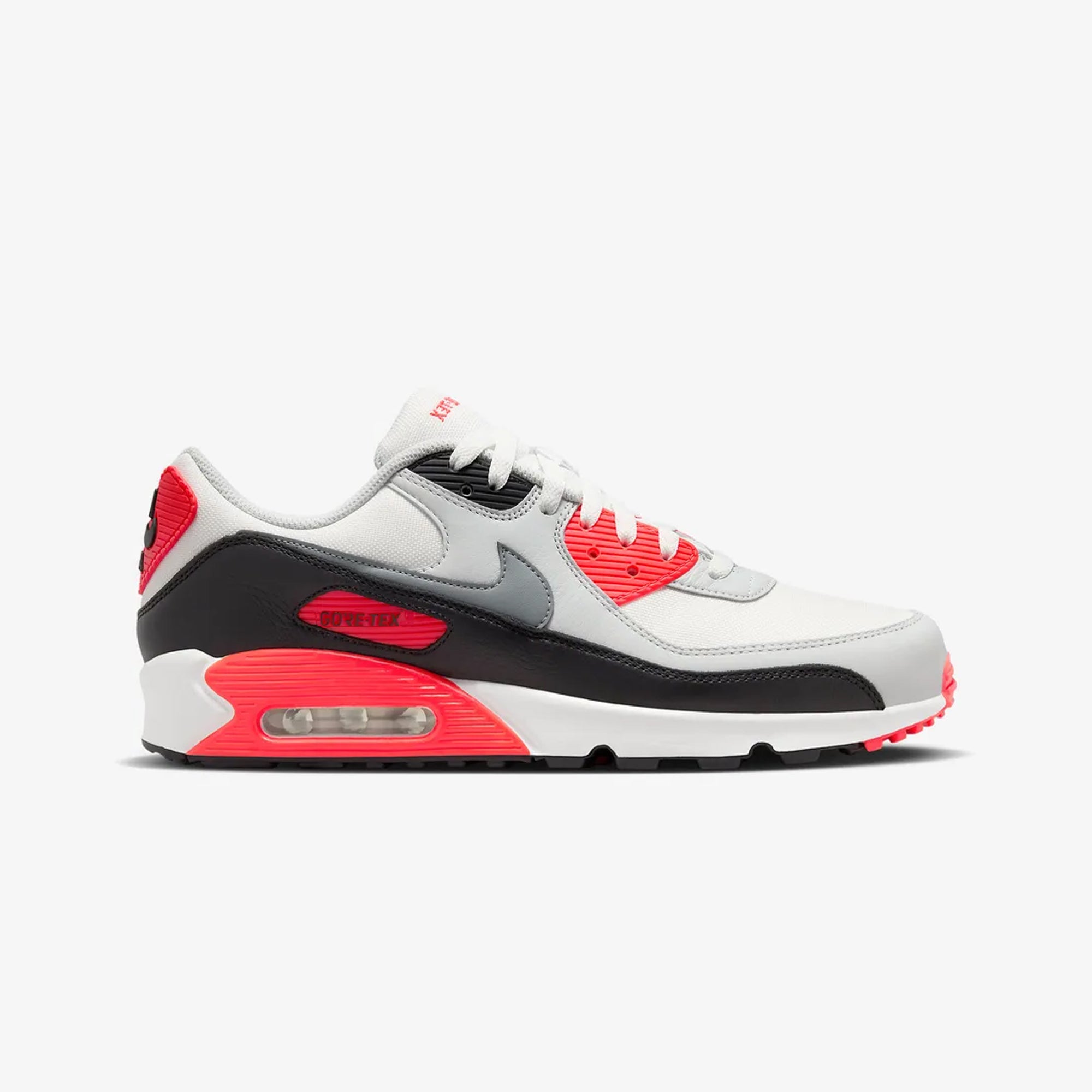 AIR MAX 90 GORE-TEX 'SUMMIT WHITE/COOL GREY-BRIGHT CRIMSON'