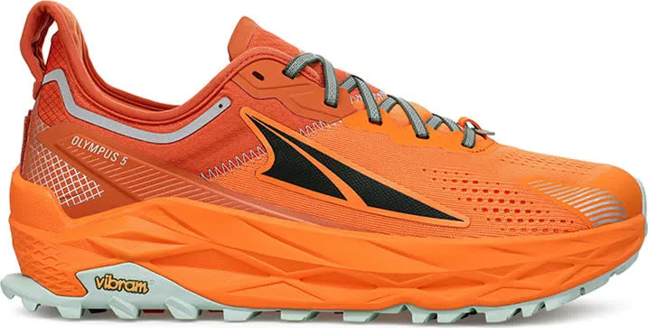 Altra Men's Olympus 5 Orange | Buy Altra Men's Olympus 5 Orange here | Outnorth