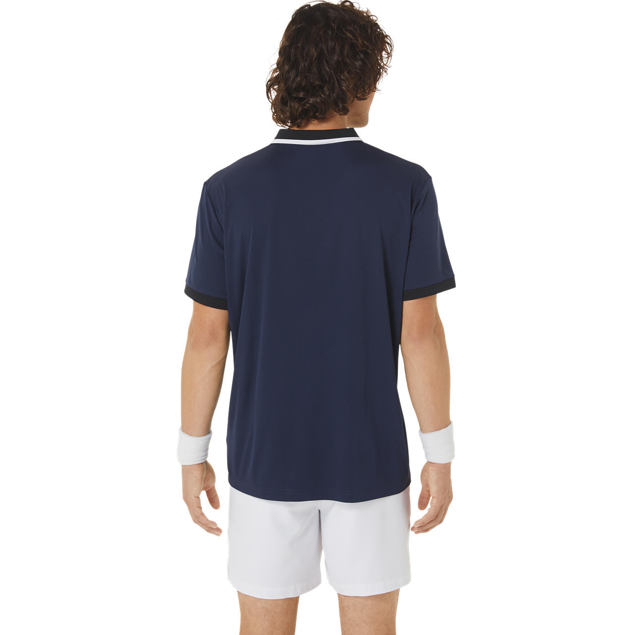 Asics Poloshirt Court Heren Night Blue