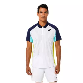 Asics Poloshirt Match Actibreeze Heren Wit