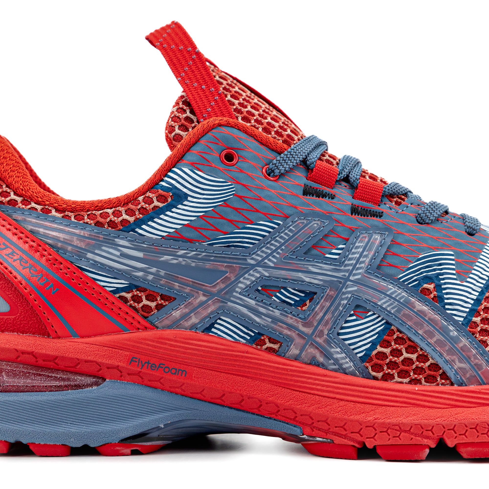 Asics US4-S Gel-Terrain Classic Red/Wood Crepe 1203A394.600