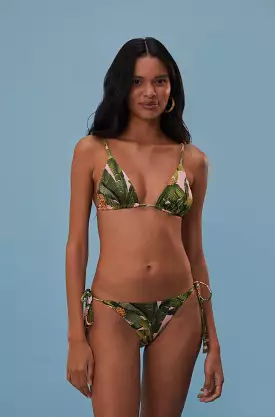 Banana Leaves Bikini Tie Side Bottom