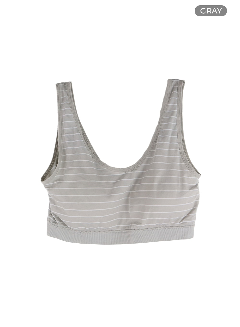 Basic Striped Sports Bra (Padded) OM408