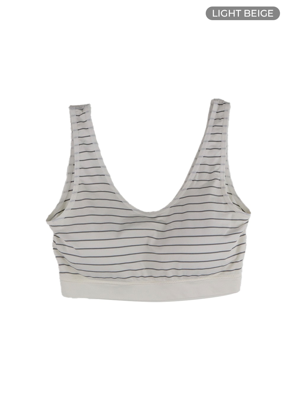 Basic Striped Sports Bra (Padded) OM408