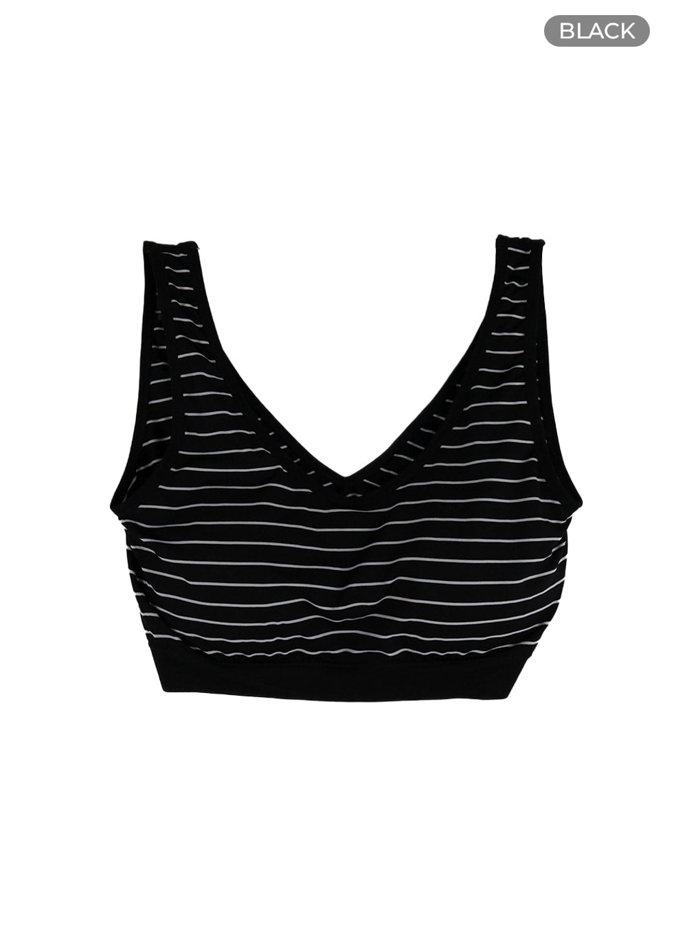 Basic Striped Sports Bra (Padded) OM408