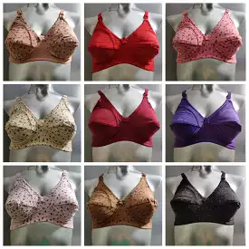 COMFORT NON-PADDED NON-WIRED BRA ZB3 (11 colors)