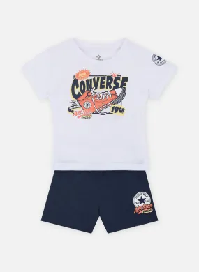 Converse ApparelCnvb Sun Fresh Short Set - Azzurro