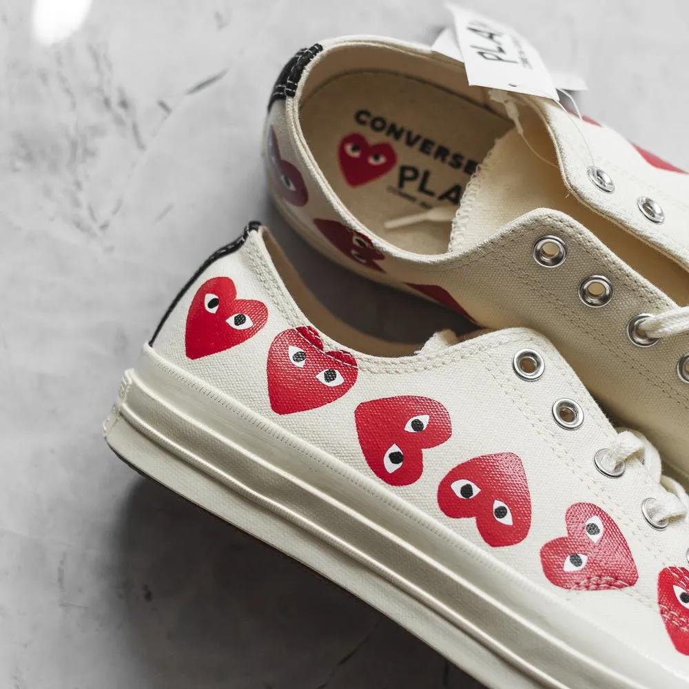 Converse Chuck Taylor All-Star 70 Ox Comme des Garcons Play Multi-Heart White