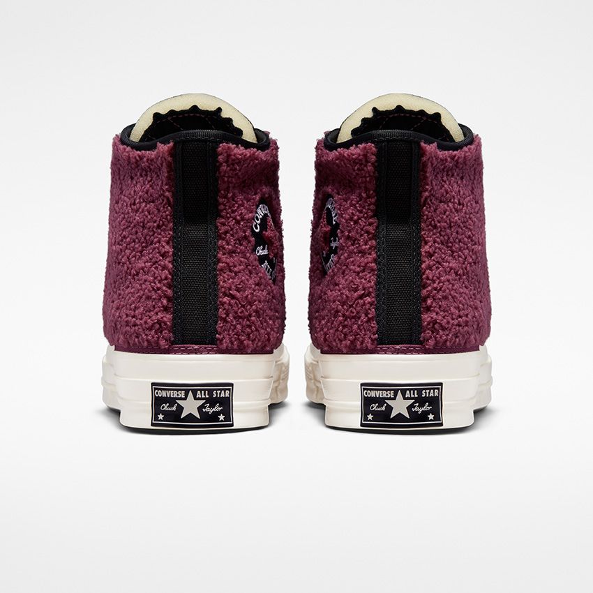 Converse - Cozy Utility Chuck 70 Sherpa High Top Shadowberry/Black/Egret