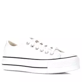 Converse CT All Star Lift Leather Low White