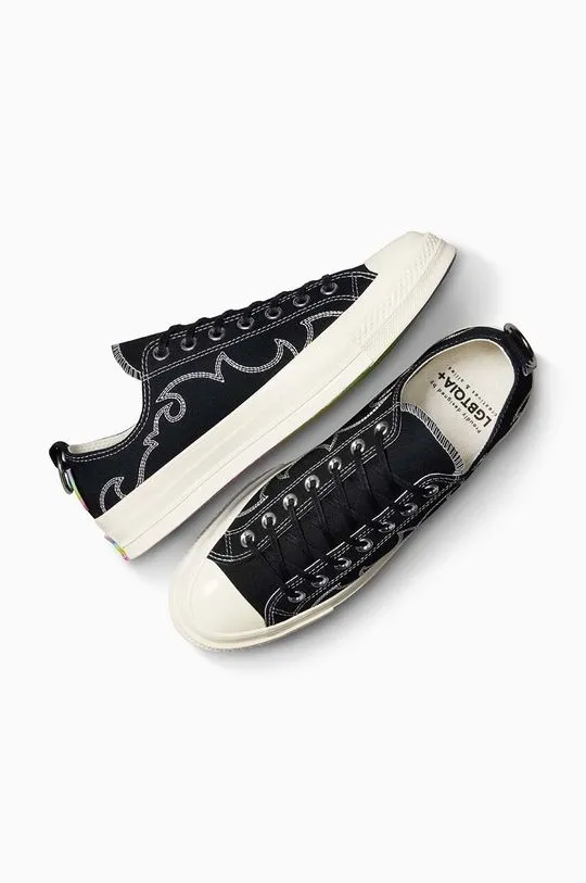 Converse plimsolls Chuck 70 OX Pride black color A10215C