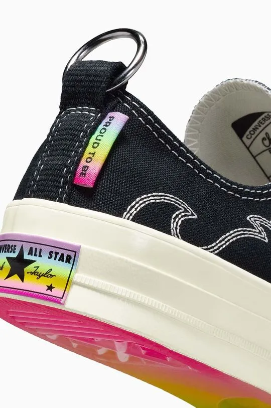 Converse plimsolls Chuck 70 OX Pride black color A10215C