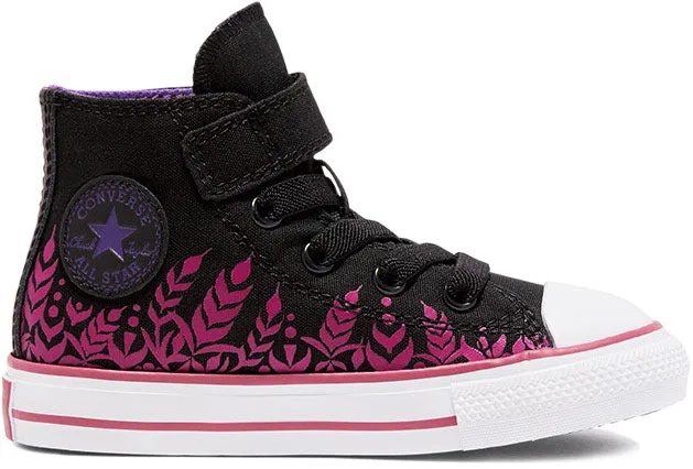 Converse Toddler Chuck Taylor All Star Frozen 2 Anna Black/Pink