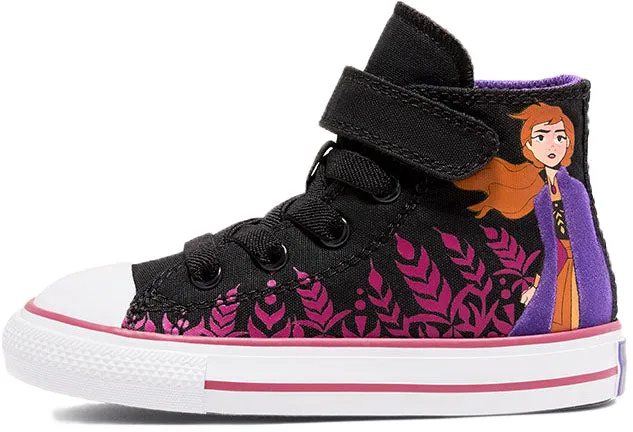 Converse Toddler Chuck Taylor All Star Frozen 2 Anna Black/Pink