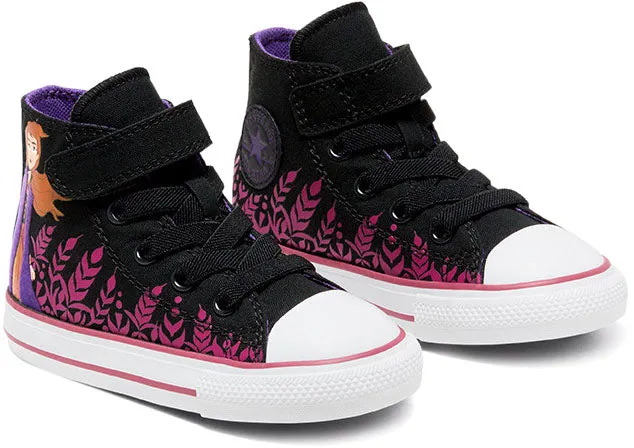 Converse Toddler Chuck Taylor All Star Frozen 2 Anna Black/Pink