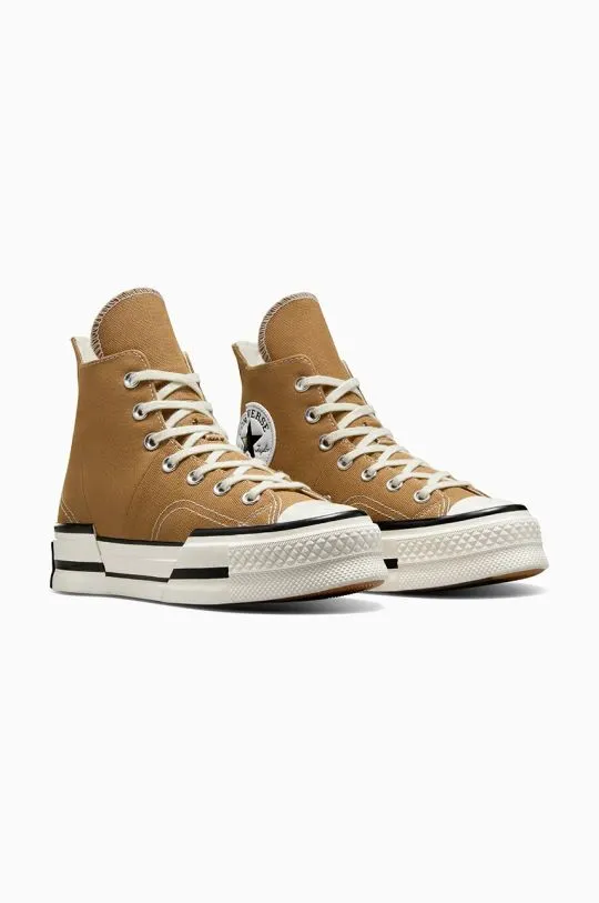 Converse trainers Chuck 70 Plus women's brown color A12321C