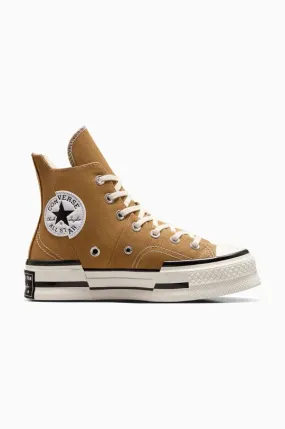 Converse trainers Chuck 70 Plus women's brown color A12321C