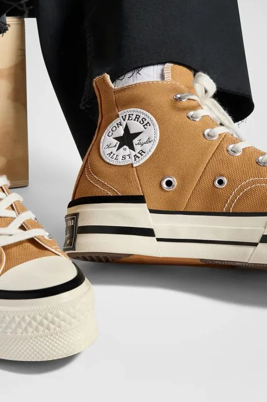 Converse trainers Chuck 70 Plus women's brown color A12321C