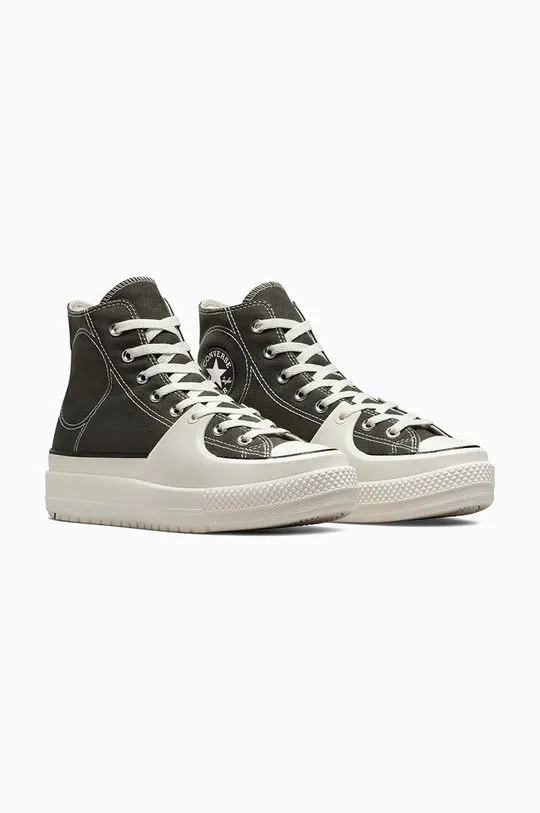 Converse trainers Chuck Taylor All Star Construct HI green color A06618C