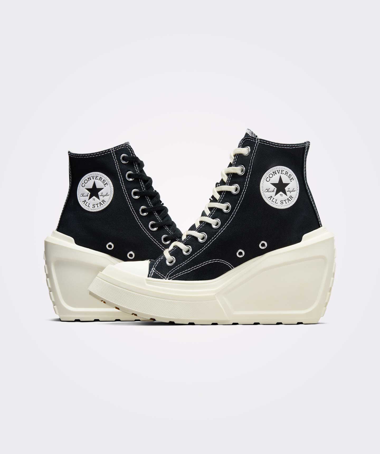 Converse - Women's Chuck 70 De Luxe Wedge Hi Black A06478C