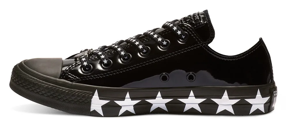 Converse x Miley Cyrus Women's Chuck Taylor All Star Low Top Black/White/Black