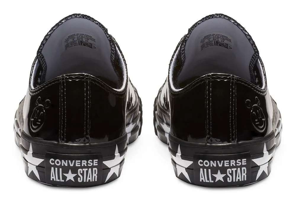 Converse x Miley Cyrus Women's Chuck Taylor All Star Low Top Black/White/Black