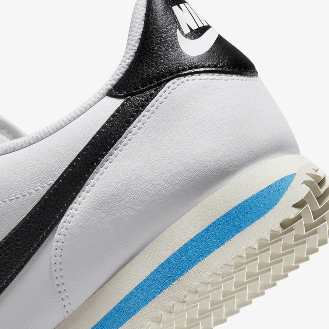 CORTEZ 'WHITE/BLACK-LT PHOTO BLUE-SAIL'