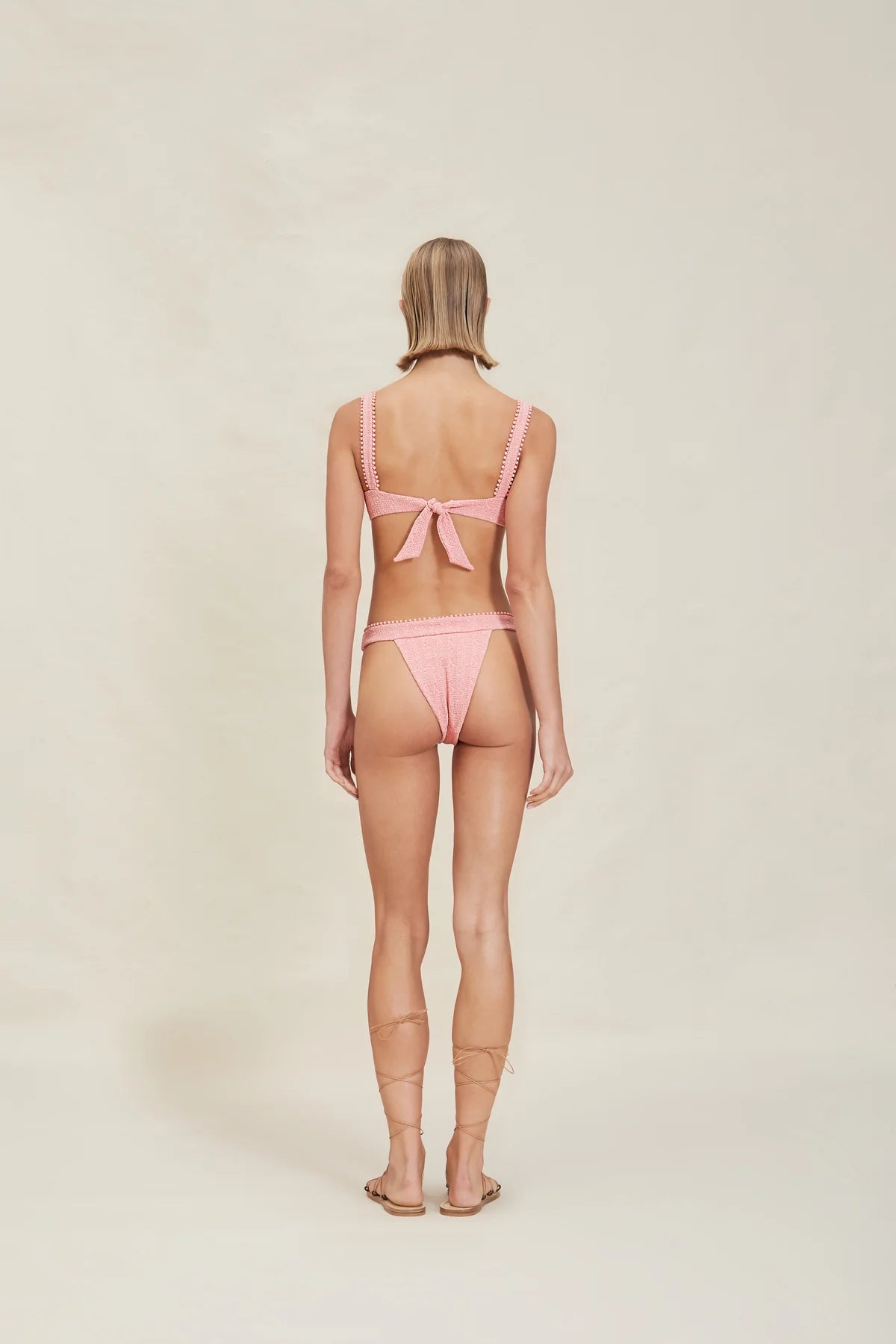 Devon Windsor - Pia Bottom - Pink Tweed