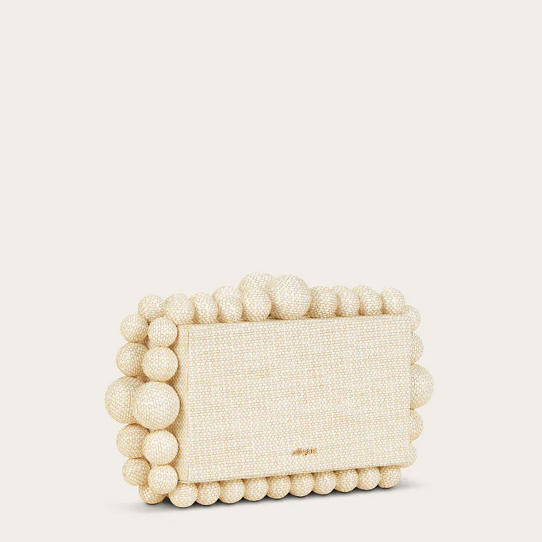 Eros Clutch Sand Linen