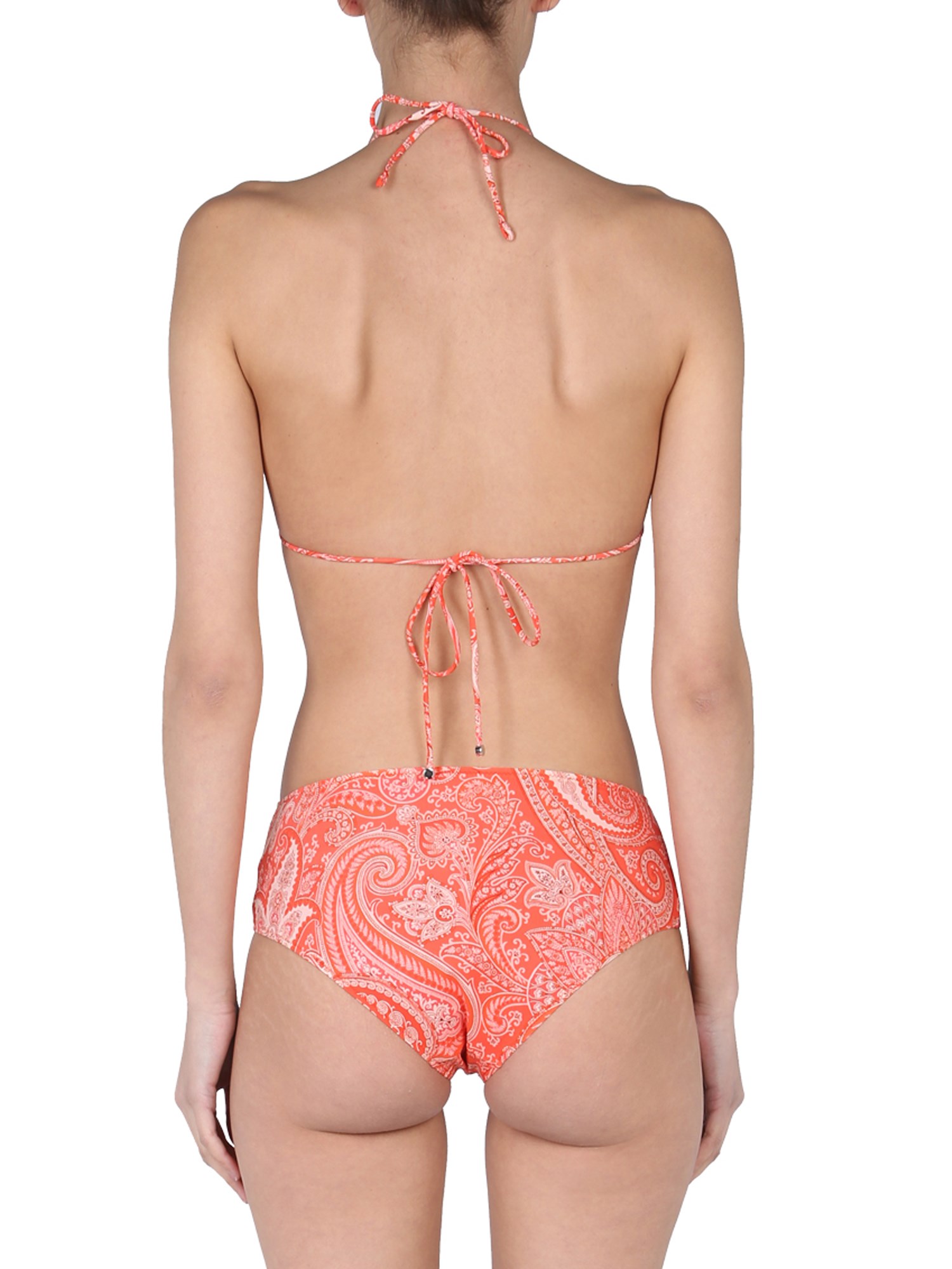 ETRO    PAISLEY PATTERN NYLON BIKINI