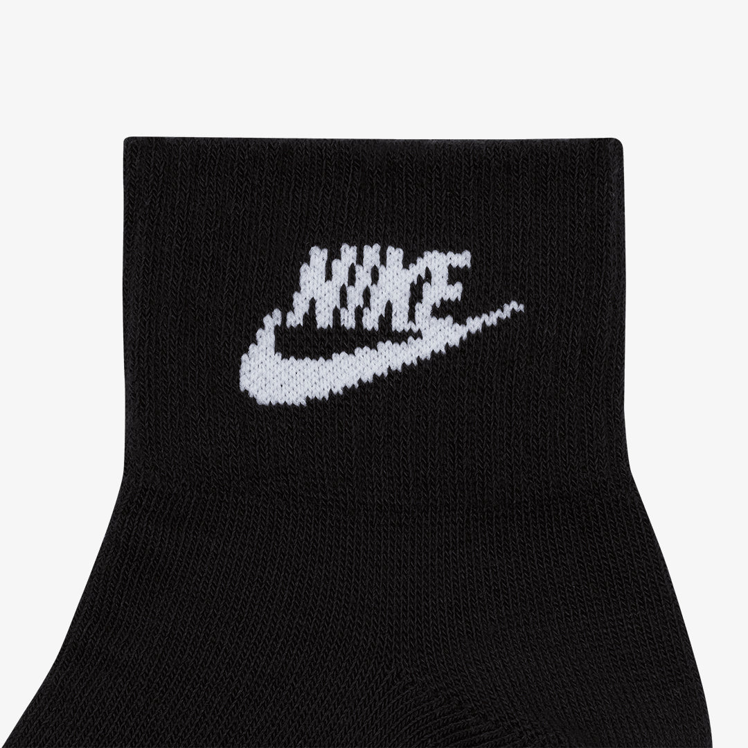 EVERYDAY ESSENTIAL ANKLE SOCKS (3PAIRS) 'BLACK/WHITE'