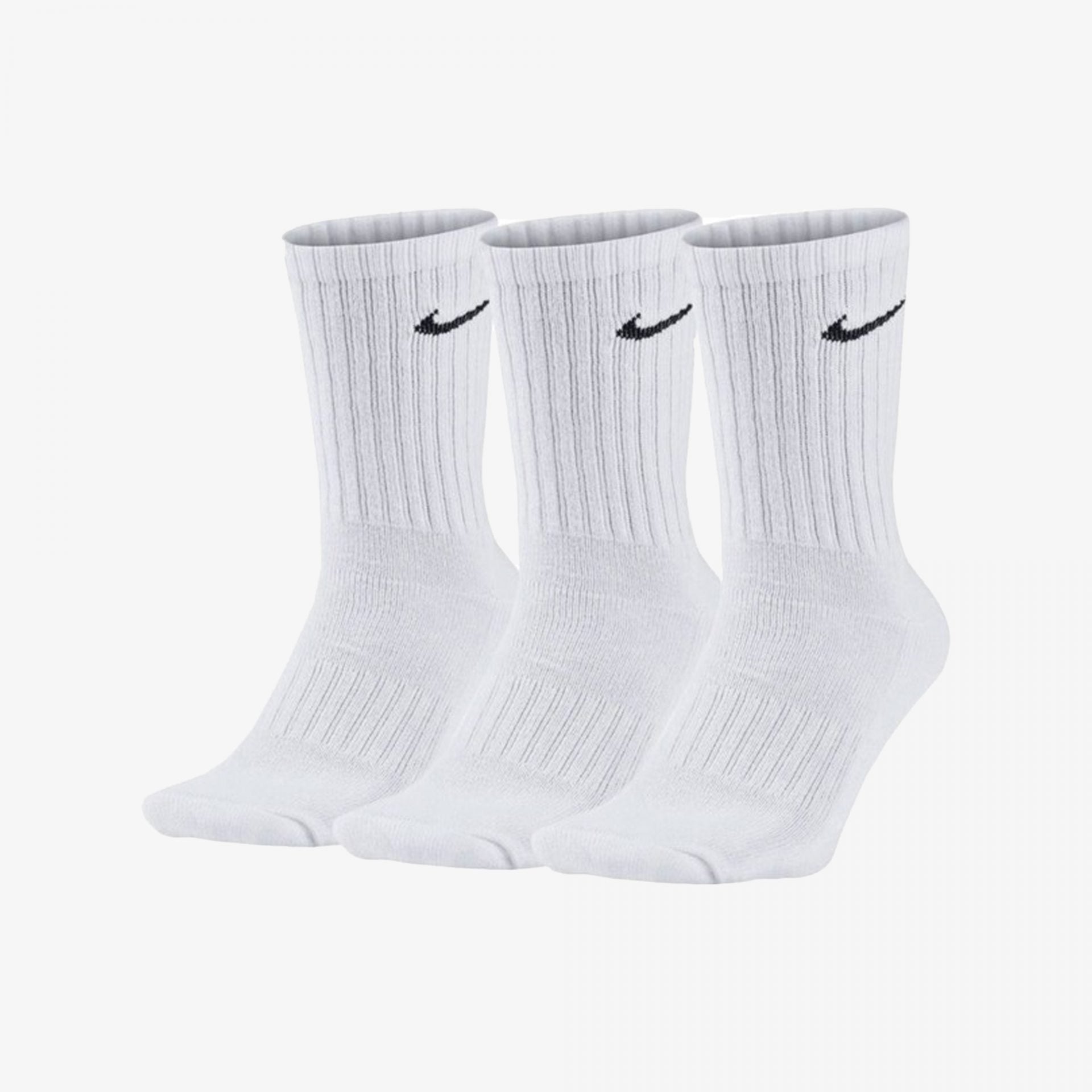 EVERYDAY LIGHTWEIGHT TRAINING CREW SOCKS (3 PAIRS)