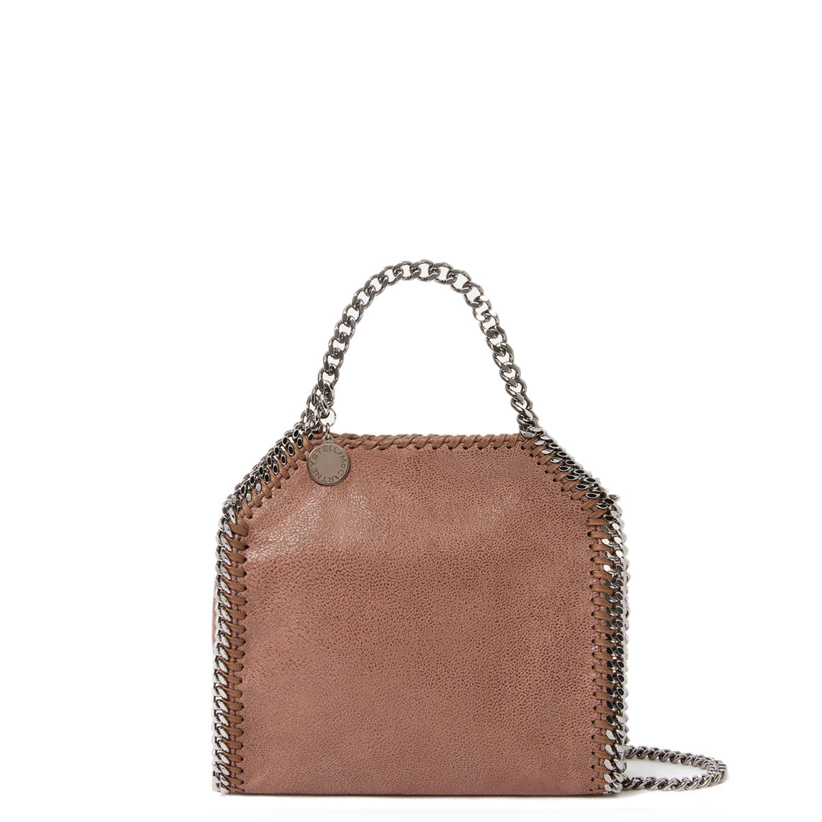 Falabella Mini Tote Eco Deer (S), Dark Taupe