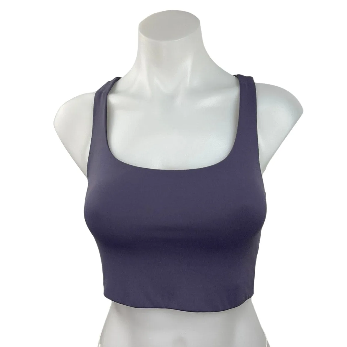 Girlfriend Collective Women's Purple Activewear Racerback Sports Bra Top Size XS