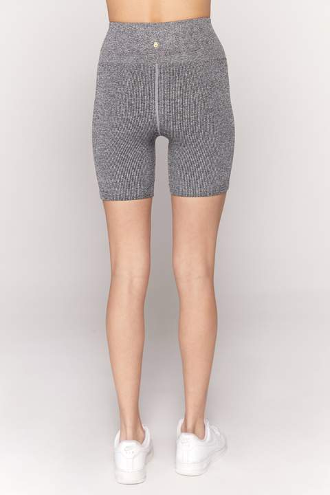 Heather grey bike short