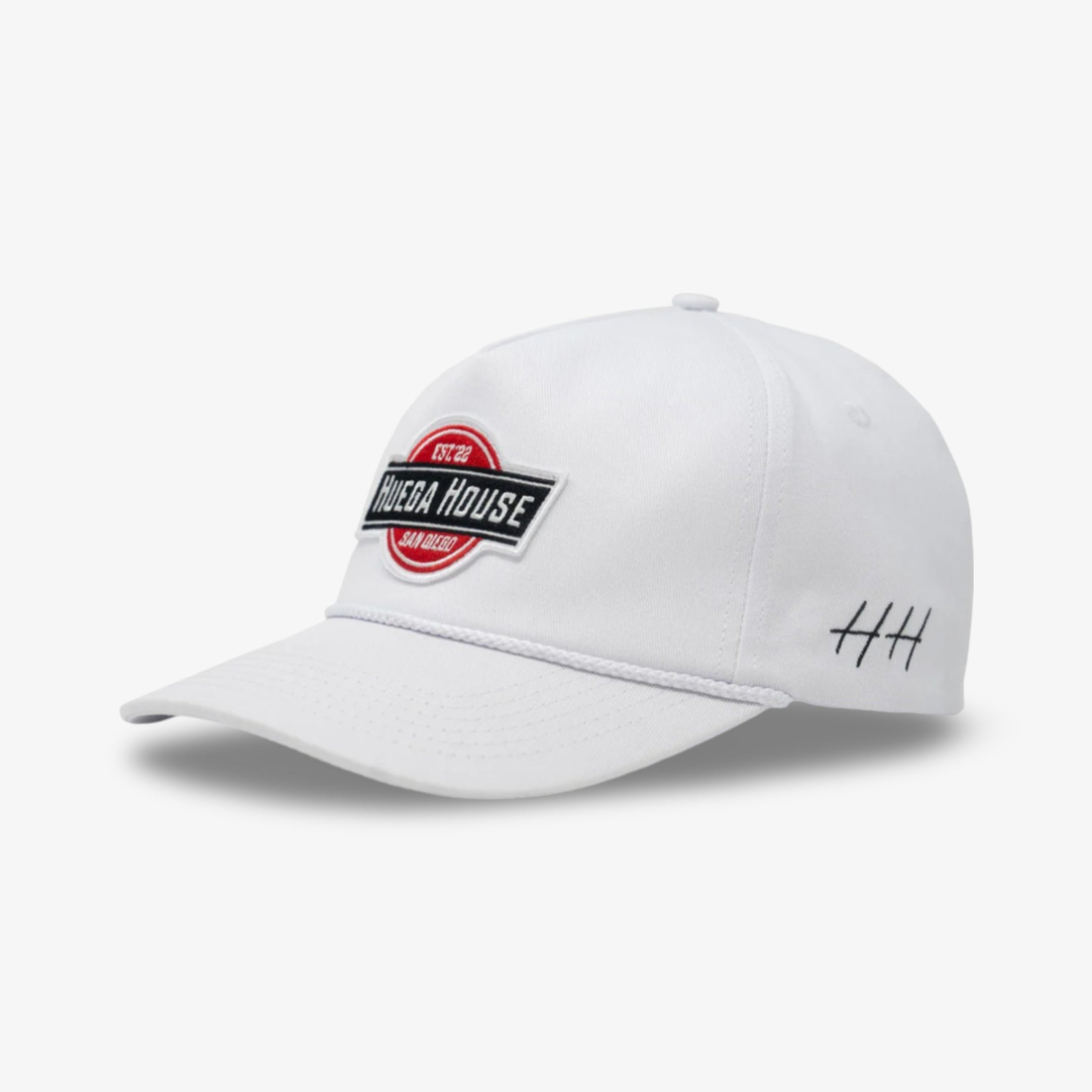 Huega House 'Blazer' Snapback Hat White