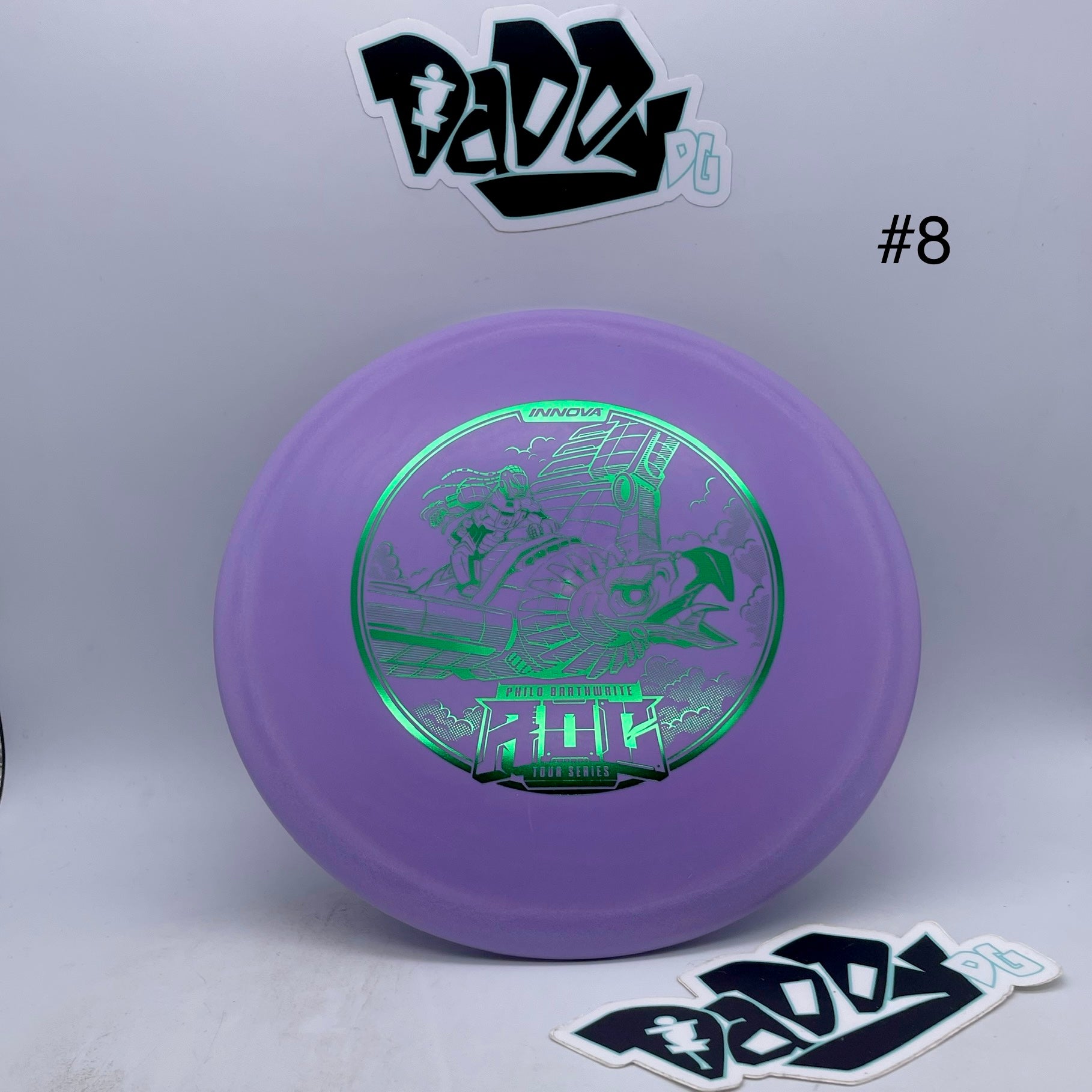 Innova Color Glow DX Roc 2022 Philo Brathwaite Tour Series Stamped Midrange