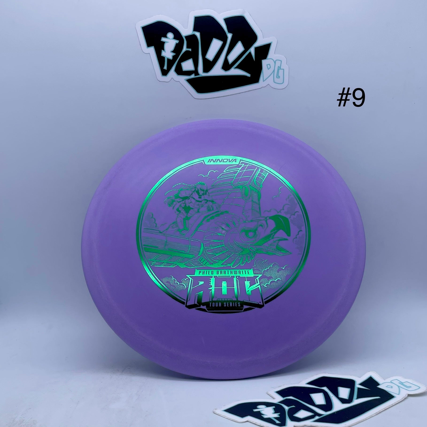 Innova Color Glow DX Roc 2022 Philo Brathwaite Tour Series Stamped Midrange