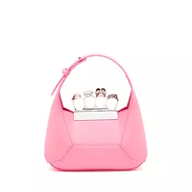 Jewelled Hobo Mini, Fluro Pink