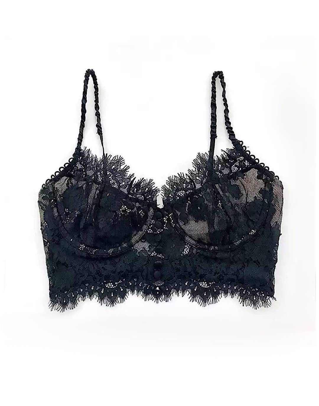 Lower Back Lace Bra Top