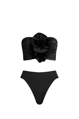 Maygel Coronel - Melao Two Piece Set- Black