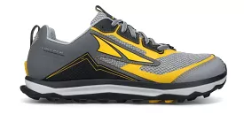 Men's Altra Lone Peak 5 SE, Gray/Yellow, 12 D Medium