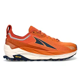 Men's Altra Olympus 5, Burnt Orange, 8.5 D