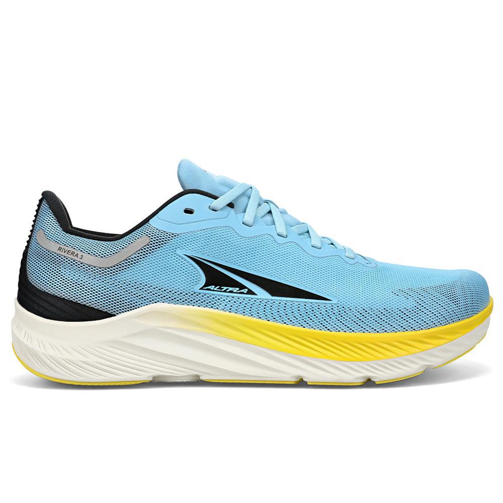 Men's Altra Rivera 3, Blue/Yellow, 12 D Medium