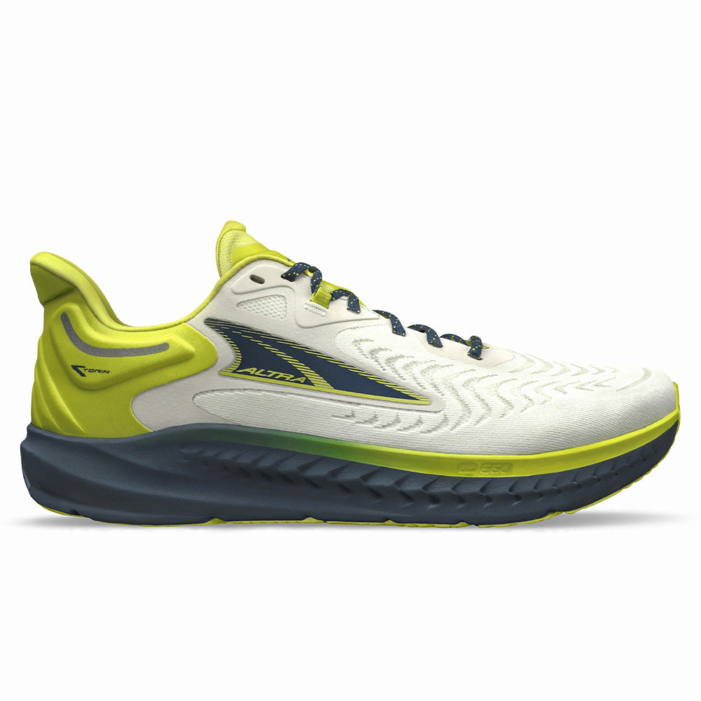 Men's Altra Torin 7, Lime/Blue, 8 D Medium